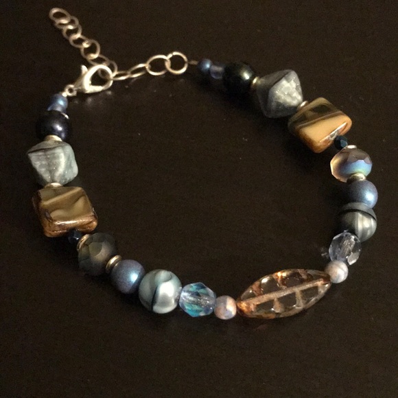 Czech glass bracelet handcrafted - Picture 3 of 5